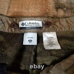 Columbia Wool Gallatin Range Cargo Camo Hunting Shooting Pants 40x34 Outdoors