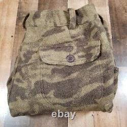 Columbia Wool Gallatin Range Cargo Camo Hunting Shooting Pants 40x34 Outdoors