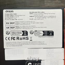 DNSYS X1 Carbon Exoskeleton, AI- Powered, Size L (waistline 41.3in-49.2in)