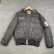 Dsquared Mountain Range Jacket Mens 48 Black Down Puffer Bomber Hooded Ski Logo