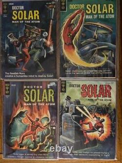 Doctor Solar Man Of The Atom 2 To 27 Lot Of 26 Grades Range From Vf To Gd