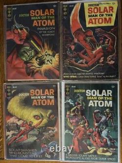 Doctor Solar Man Of The Atom 2 To 27 Lot Of 26 Grades Range From Vf To Gd