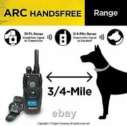 Dogtra ARC-HF Hands Free Remote Rechargeable Dog Training Collar 3/4 Mile Range