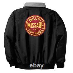 Duluth Missabe and Iron Range Railway Embroidered Jacket Front and Rear 89r
