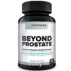 Empower Health Beyond Prostate Supplement 60 Capsules Saw Palmetto Zinc