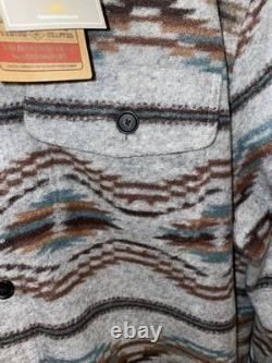 FAHERTY ARTIST SERIES WOOL HEAVYWEIGHT FLANNEL SHERPA LINED JACKET XXL NWT Range