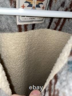 FAHERTY ARTIST SERIES WOOL HEAVYWEIGHT FLANNEL SHERPA LINED JACKET XXL NWT Range