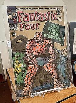 FANTASTIC FOUR #51 This Man. This Monster Classic CGC 6.0 Range Jack Kirby art