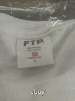 FTP Shirts & Sticker Lot (Range Tee & Lyrical Lemonade Tee) Size Large BRAND NEW
