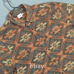 Faherty Legend Sweater Shirt Men's XXL Multi Western Range Doug Good Feather