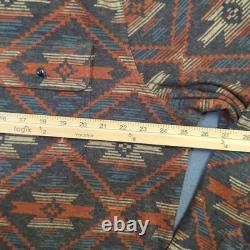 Faherty Legend Sweater Shirt Men's XXL Multi Western Range Doug Good Feather