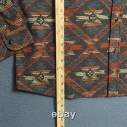 Faherty Legend Sweater Shirt Men's XXL Multi Western Range Doug Good Feather