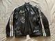 Falcon Leather Racer Motorcycle Jacket L