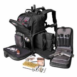 G-Outdoors, Inc. Tactical, Range Bag, Black, Soft, Tall GPS-T1913BPB