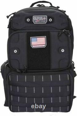 G-Outdoors, Inc. Tactical, Range Bag, Black, Soft, Tall GPS-T1913BPB