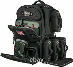 G-Outdoors, Inc. Tactical, Range Bag, Black, Soft, Tall GPS-T1913BPB