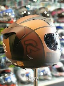 HJC RPHA 11 Quintain Full Face Motorcycle helmet Matt Gold Brown TOP OF RANGE