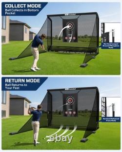 Haokelball Golf Hitting Net for Driving Real Balls, Indoor Chipping Practice