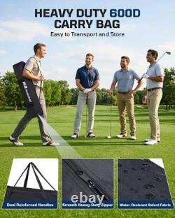 Haokelball Golf Hitting Net for Driving Real Balls, Indoor Chipping Practice