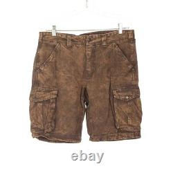 Harkila Distressed Brown Range Shorts Mens 52 US Large 36 Hunter Apparel