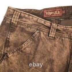 Harkila Distressed Brown Range Shorts Mens 52 US Large 36 Hunter Apparel