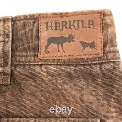 Harkila Distressed Brown Range Shorts Mens 52 US Large 36 Hunter Apparel