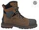 Hoss Range Brown Composite Toe Men's Shoes Boots 61110 All Sizes New