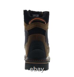 Hoss Range Soft Toe 61172 Men's Brown, Leather Lace Up work & Safety Boots