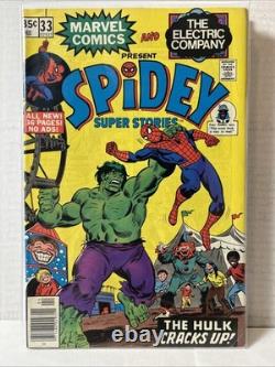 Huge Lot Of 21 Spidey Super Stories Comics Between #6-56 All Ages Bronze Age