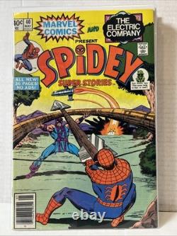 Huge Lot Of 21 Spidey Super Stories Comics Between #6-56 All Ages Bronze Age