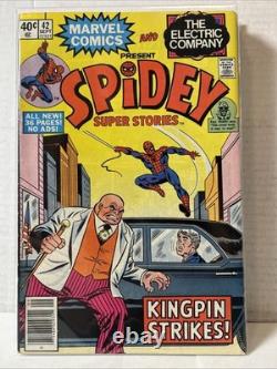 Huge Lot Of 21 Spidey Super Stories Comics Between #6-56 All Ages Bronze Age