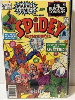 Huge Lot Of 21 Spidey Super Stories Comics Between #6-56 All Ages Bronze Age
