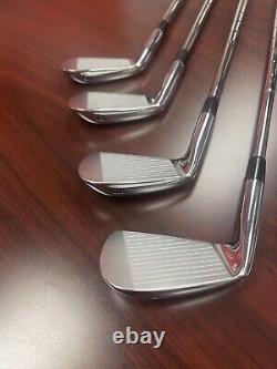 IMMACULATE Tour Edge Exotics EXS Forged Blades 3-PW MODUS 130 2 RANGE SESSIONS
