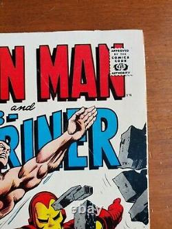 IRON MAN AND SUB-MARINER #1 (1968). VG/F range. One-shot SILVER AGE