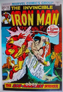 Iron Man 54 (KEY) 1st Moondragon MCU soon / under NM range / FMV rising HOT