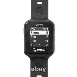 Izzo Golf Swami Watch Black GPS/Range Finders