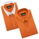 James Bond Style Men's Shirt Tab Loop Collar Wedding Evening Party Cotton Dress