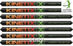 Kinetixx TS-I Trajectory Series. 355 Taper Tip Graphite Irons Golf Shafts Set