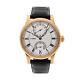 L. Leroy Marine Automatic Rose Gold Mens Strap Watch 43mm Ll201/1
