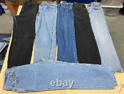 LOT OF 23 Vintage 1990's LEVI'S 500 Series Denim Jeans Faded Worn