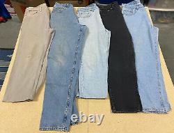 LOT OF 23 Vintage 1990's LEVI'S 500 Series Denim Jeans Faded Worn