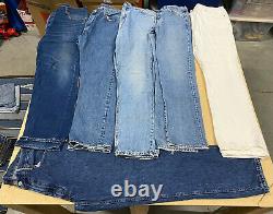 LOT OF 25 LEVI'S Denim Jeans and Shorts Modern/Vintage Wholesale