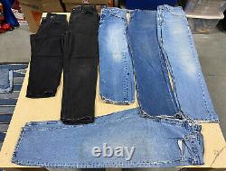 LOT OF 25 LEVI'S Denim Jeans and Shorts Modern/Vintage Wholesale