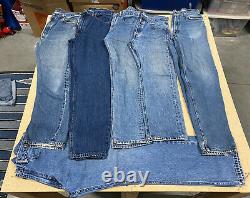 LOT OF 25 LEVI'S Denim Jeans and Shorts Modern/Vintage Wholesale