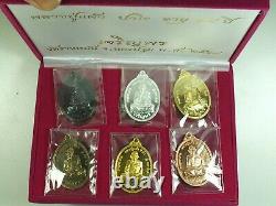 LP PAEW WAT RANG MAN SERIES JARENPORN-BON (GOLD SET) &Temple Box