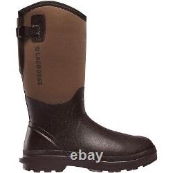 LaCrosse 623380 Men's Alpha Range Air-Circ Brown 14 Waterproof Boots Shoes