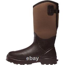 LaCrosse 623380 Men's Alpha Range Air-Circ Brown 14 Waterproof Boots Shoes