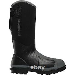 Lacrosse Men's 248310 14 Alpha Range 5MM NMT/MET/PR Black Shoes Working Boots