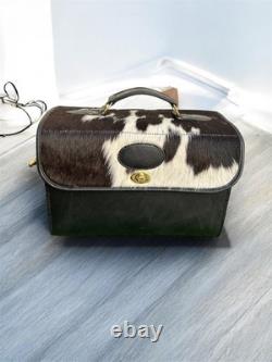 Leather Range Bag Hair on 250+ Magazine with matching Shell Pouch & Leather Belt