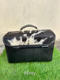 Leather Range Bag Hair on 250+ Magazine with matching Shell Pouch & Leather Belt